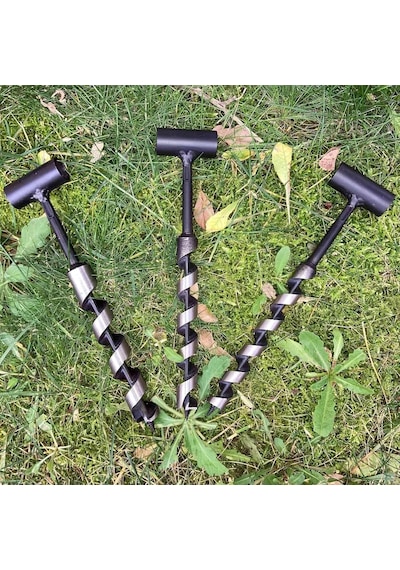 Kamp Ayısı Nordic Delme Çapı 24 Mm - Bushcraft İsveç El Burgusu Boyunduruk İsveç Ocağı Outdoor Kamp Ekipm Çok Renkli