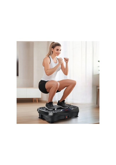 Titreşim Egzersiz Makinesi Antrenman Standı Vibrating Plate - 2x Direnç 4d Bluetooth Uyumlu Diğer