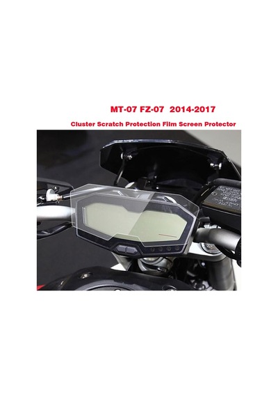 Yamaha Mt-07 Fz-07 Mt07 Dijital Gösterge Ekran Koruyucu Film
