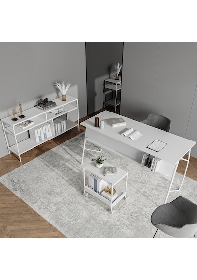 Lagomood Ella Ofis Dolabı Beyaz