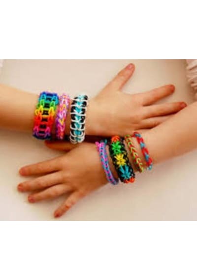 Rainbow Team Kendin Yap Rengarenk Örgü Tezgahlı Lastik Bant Bileklik Yapma Seti Rainbow Bands Rainbow Kutulu