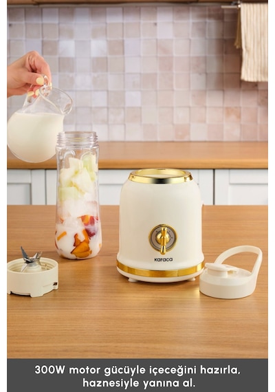 Karaca Retro Personal Kişisel Smoothie Blender