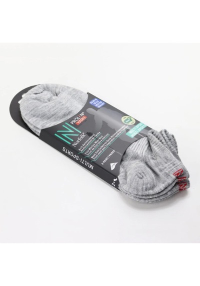 Norfolk Sheldon 2'li Merino Yünü Outdoor Yürüyüş Çorabı Gri