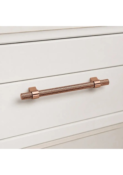 System Mobilya Kulbu Rose Renk 128mm Kulp Sy8774 0128 Rs-rs Çok Renkli