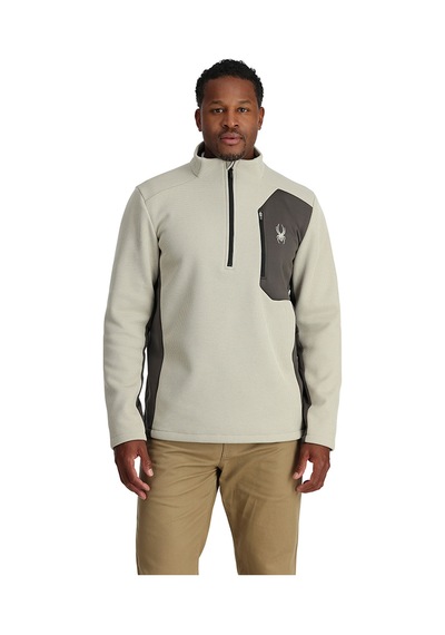 Spyder Bandit 12 Zip Erkek Bej İçlik Üst 6150