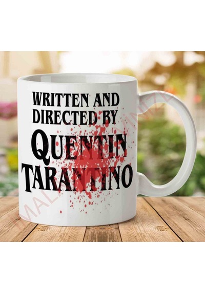 1-1176 Quentin Tarantino Kan İki Tarafı Baskılı Kupa Bardak.jpg