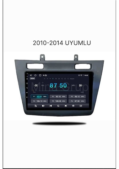 Snp Serisi Ford Transit Connect Uyumlu 10" Multimedya Android Teyp 2010-2014 4-64 Gb + Kamera 10"