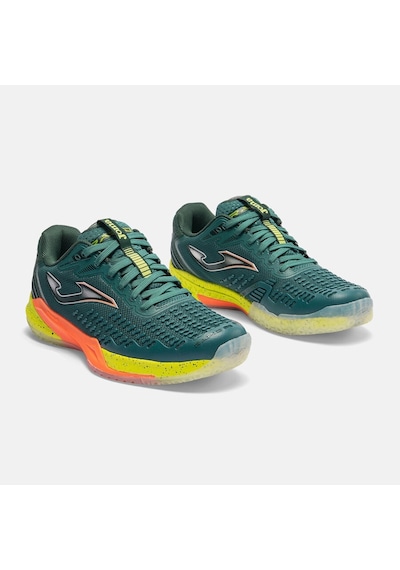 Joma Traps2617ac Rapid Sert & Toprak Kort Tenis Ayakkabısı Erkek - Yeşil/sarı