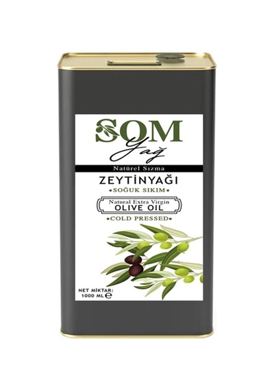 1 Litre Soğuk Sıkım Zeytinyağı