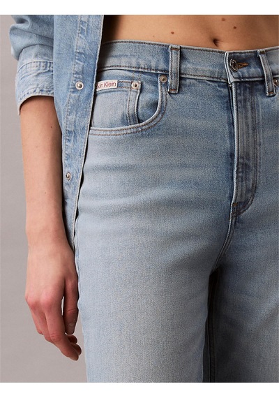 Calvin Klein New Mom Jean Soft Rı, 1xs, Sh, 25 Mavi Kadın Kot Pantolon Calvin Klein New Mom Jean Soft Rı, 1xs, Sh, 25 Mavi Kadın Kot Pantolon