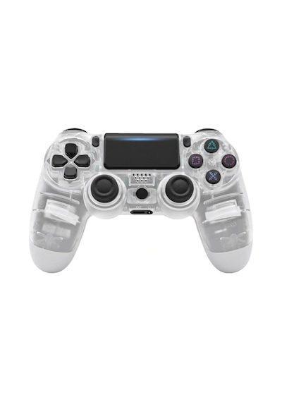 PS4 Uyumlu V2 Kablosuz PS4 Uyumlu Kol Kristal Beyaz Joystick