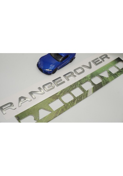 Range Rover Kaput Ve Bagaj Mat Krom Metal Yazı Ürün
