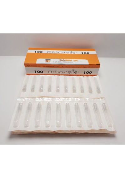 Meso-relle 27gx4mm Mezoterapi İğnesi 100 Adet