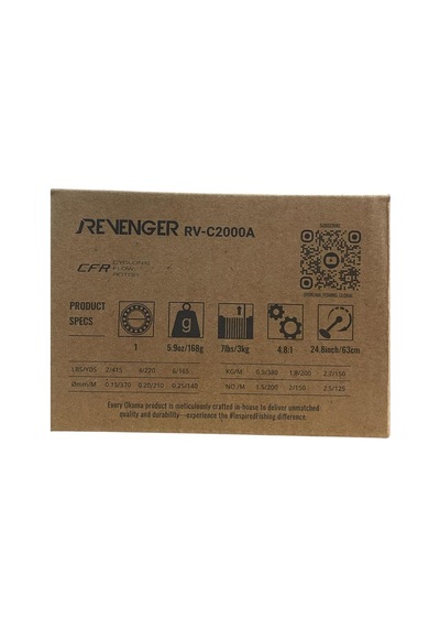 Okuma Revenger Rv-c2000a 1 Bilyalı Lrf Olta Makinesi
