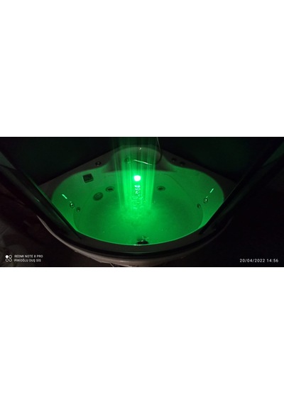 110X110 Küvet Üstü Antrasit Compact Sistem Sistem 1