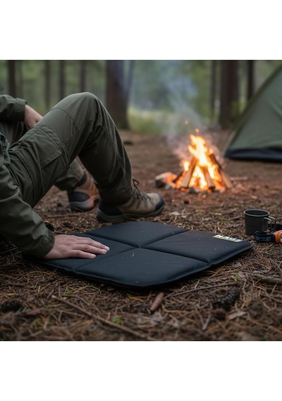 Haegs Outdoor Oturma Minderi, Kamp Matı, Yürüyüş, Stadyum Ve Seyahat İçin Katlanabilir Su Geçirmez Oxford Kumaş Çok Renkli