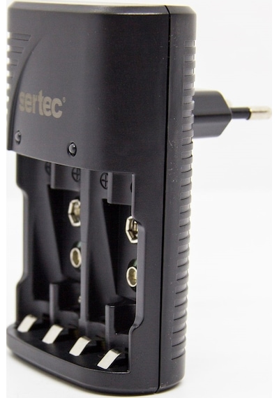Sertec Stc C9V Otomatik Hızlı Şarj Cihazı Pilsiz Aa Aaa 9V