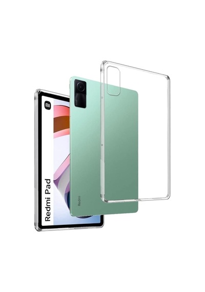 Xiaomi Redmi Pad Uyumlu Kılıf Şeffaf Silikon Kılıf