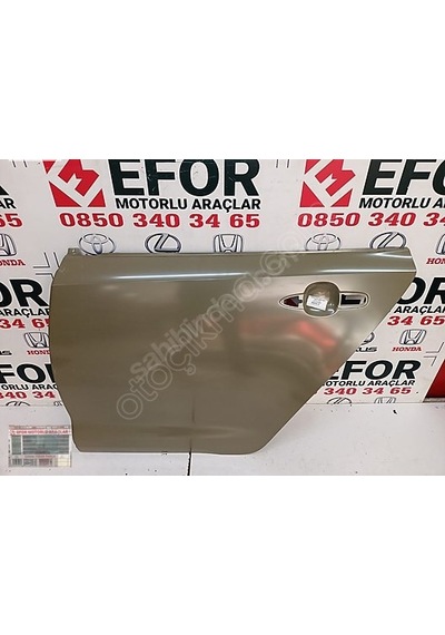 Toyota Corolla Sol Arka Kapı Sacı 2019-2025