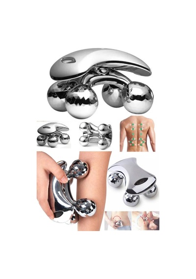 4 Baslıklı Kol Bacak Sarkma Giderici Selulit Azaltıcı Tasınabilir Masaj Aleti 4 D Massage Pratik Son Karışık