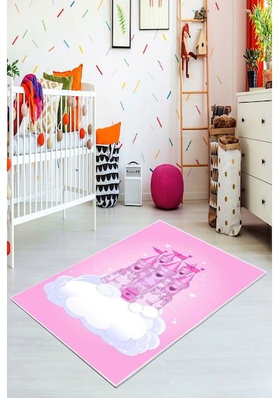 Dekoreko Kids Halı 518 Pembe