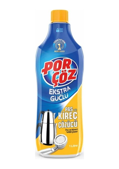 Ekstra Güçlü Pas Ve Kireç Çözücü 1 Lt