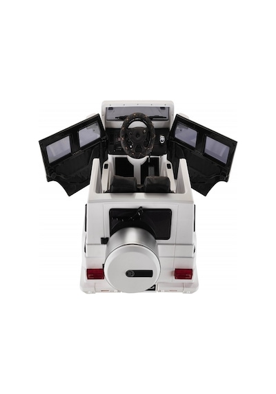Babyhope 439 Akülü Jeep Araba Sedef Beyaz