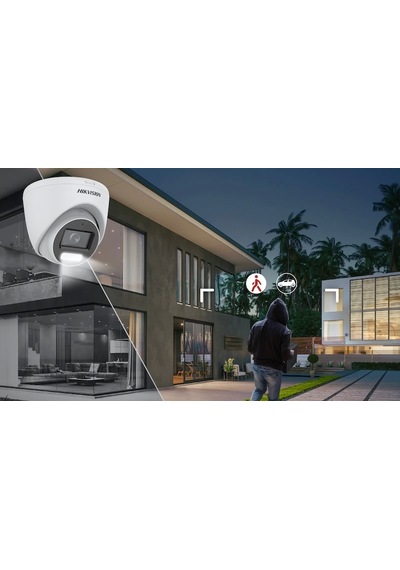 Hıkvısıon Ds-2cd1027g2h-lıuf 2mp 2.8 Mm Hybrid Light Sesli Ip Bullet Kamera