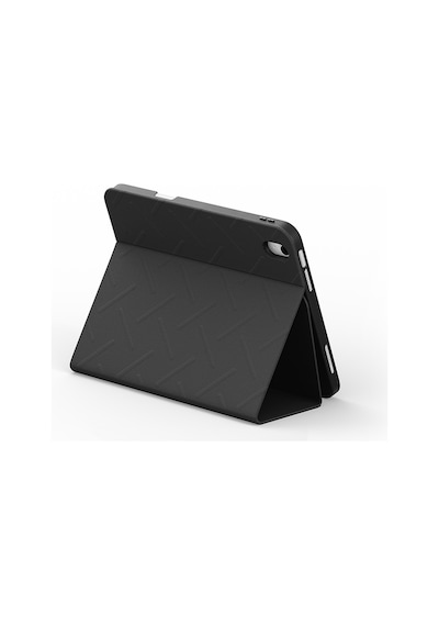 Apple Uyumlu iPad  11.nesil 2025 Kılıf Skinarma 360 Tam Koruma Standlı Juno Kılıf Siyah
