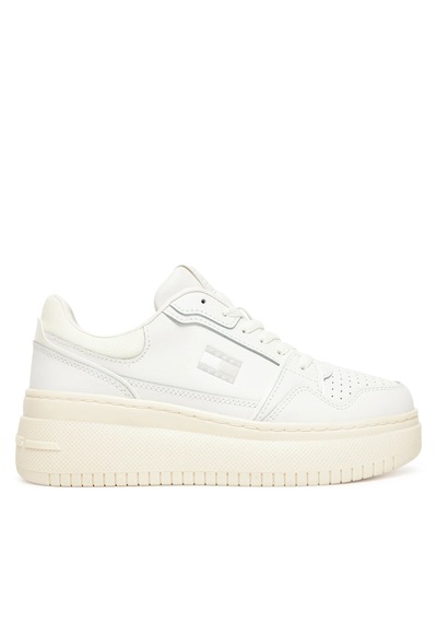 Tommy Hilfiger Tjw Retro Basket Flatform Sneaker Ekru