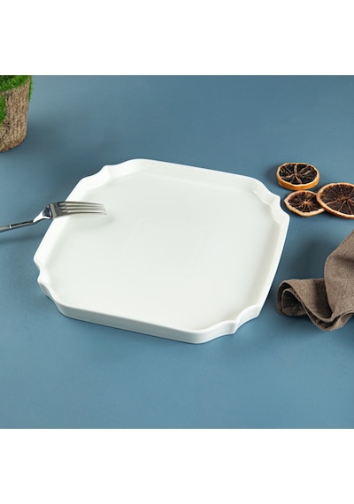 Aryıldız Lunar Kare Servis Tabağı 22 Cm Çok Renkli