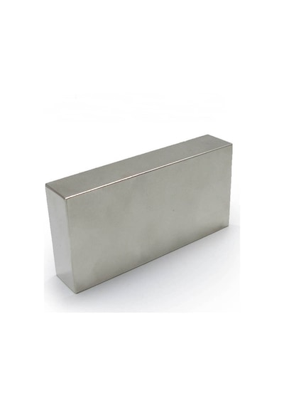 Çok Güçlü Neodyum Miknatis - Dev Boy - 100Mm X 50Mm X 20Mm