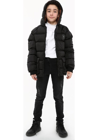 Benitto Kids Erkek Çocuk Mont 51276-siyah Siyah