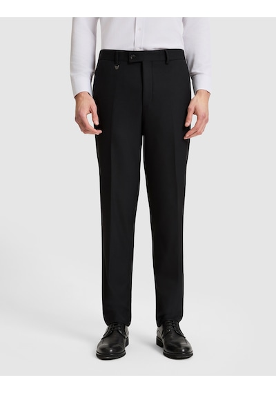 Pierre Cardin Siyah Slım Taılored Kumaş Pantolon 50331710-vr046