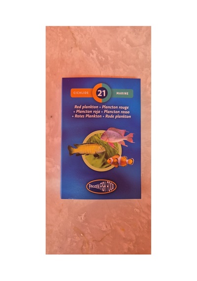 Frozen Fish Food - Donmuş Yem Red Plankton 100gr