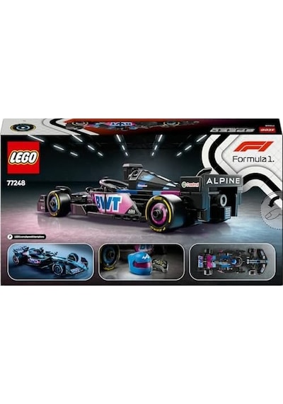 Bwt F1 A524 Yarış Arabası 77248 10 Yaş Ve Üzeri Çocuklar İçin Koleksiyonluk Sürücü Minifigürü İçeren Yapım Seti 258 Parça