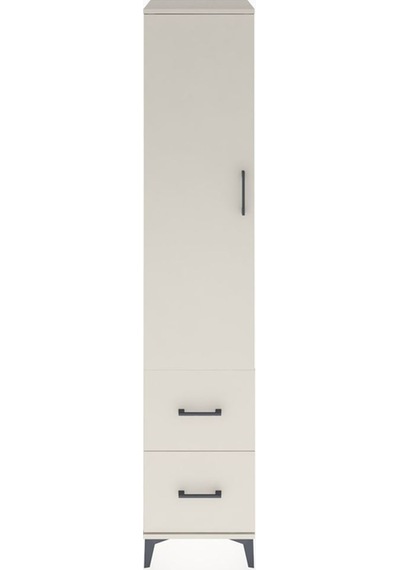 Hyperion Dolap 2 Raflı 2 Çekmeceli Tek Askılı 44x44x221 Aytaşı-aytaşı Aytası