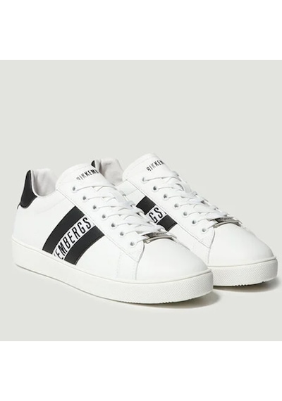 Sneaker Günlük Erkek 19134/cp A Bkku Bikkembergs 64039996 Scarpa Uomo Mıcrofıber Bianco Bianco