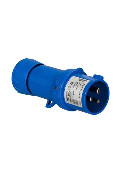 Schneider Pkx16M423, Düz Fiş, 3X16 Amper, Monofaze, 2P+T, Ip44, Hızlı Bağlantı