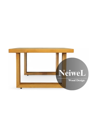 Neiwel Nain Doğal Ahşap Sehpa-70-200 Açık Ceviz Neiwel Nain Doğal Ahşap Sehpa-70-200 Açık Ceviz