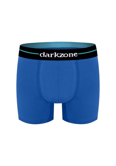 Darkzone Saks Mavi Erkek Boxer - Dzn2055 Saks Mavisi