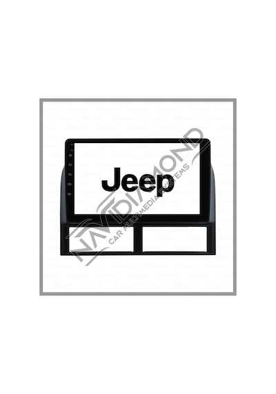 Navıdıamond Jeep Grand Cherokee 1999-2004 6 Gb Ram 128 Gb Hafıza Androıd Multımedıa Teyp 9.0 İnç