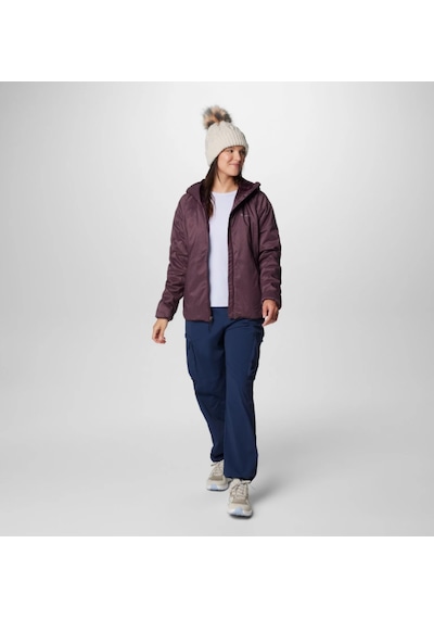 Columbia Kruser Ridge Iıı Plush Softshell Jacket Mor Kadın Outdoor Mont Wl3248 Mor