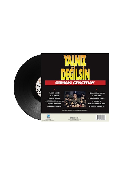 Orhan Gencebay - Yalnız Değilsin Plak