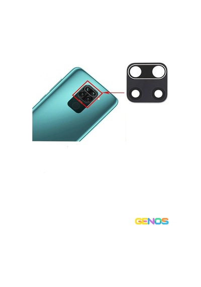 Xiaomi Redmi Note 9 Pro Uyumlu Kamera Camı Arka Kamera Lensi