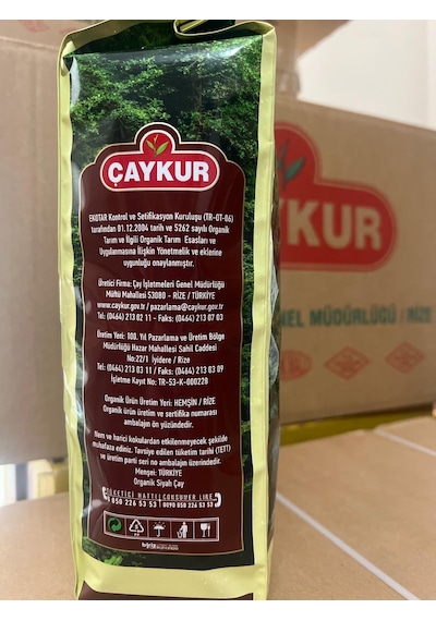 Çaykur Organik Elekaltı Çamlıhemşin Çayı 500 G