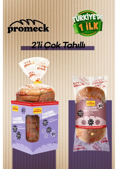 Yüksek Proteinli 2'li Çok Tahıllı