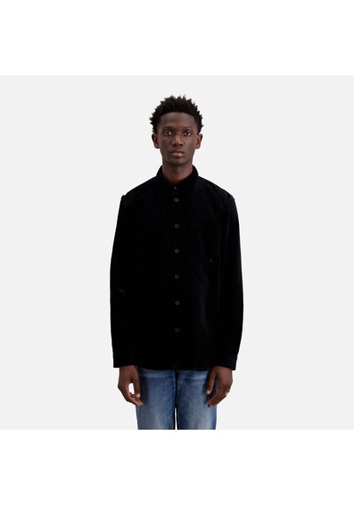 The Kooples Erkek Straıght Fıt Baskılı Siyah Gömlek