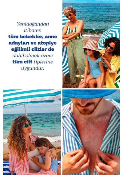 Spf 50+yüksek Koruma Yüz Vücut Güneş Koruyucu Suya Dayanıklı Bebek Çocuk Yetişkin 40ml
