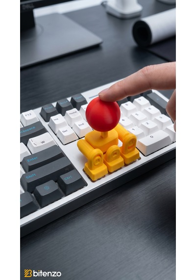 Mekanik Klavye Joystick Aparatı - Yön Tuşları İçin Arcade Deneyimi Sunan Oyun Adaptörü